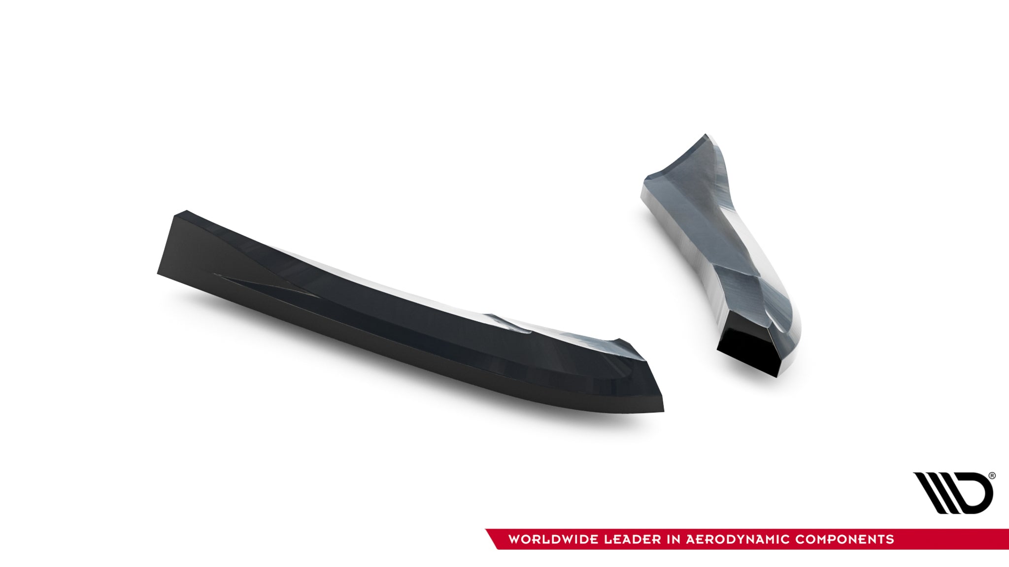 Maxton Design Heck Ansatz Flaps Diffusor passend für Mazda MX-5 Mk3 (NC) Facelift schwarz Hochglanz