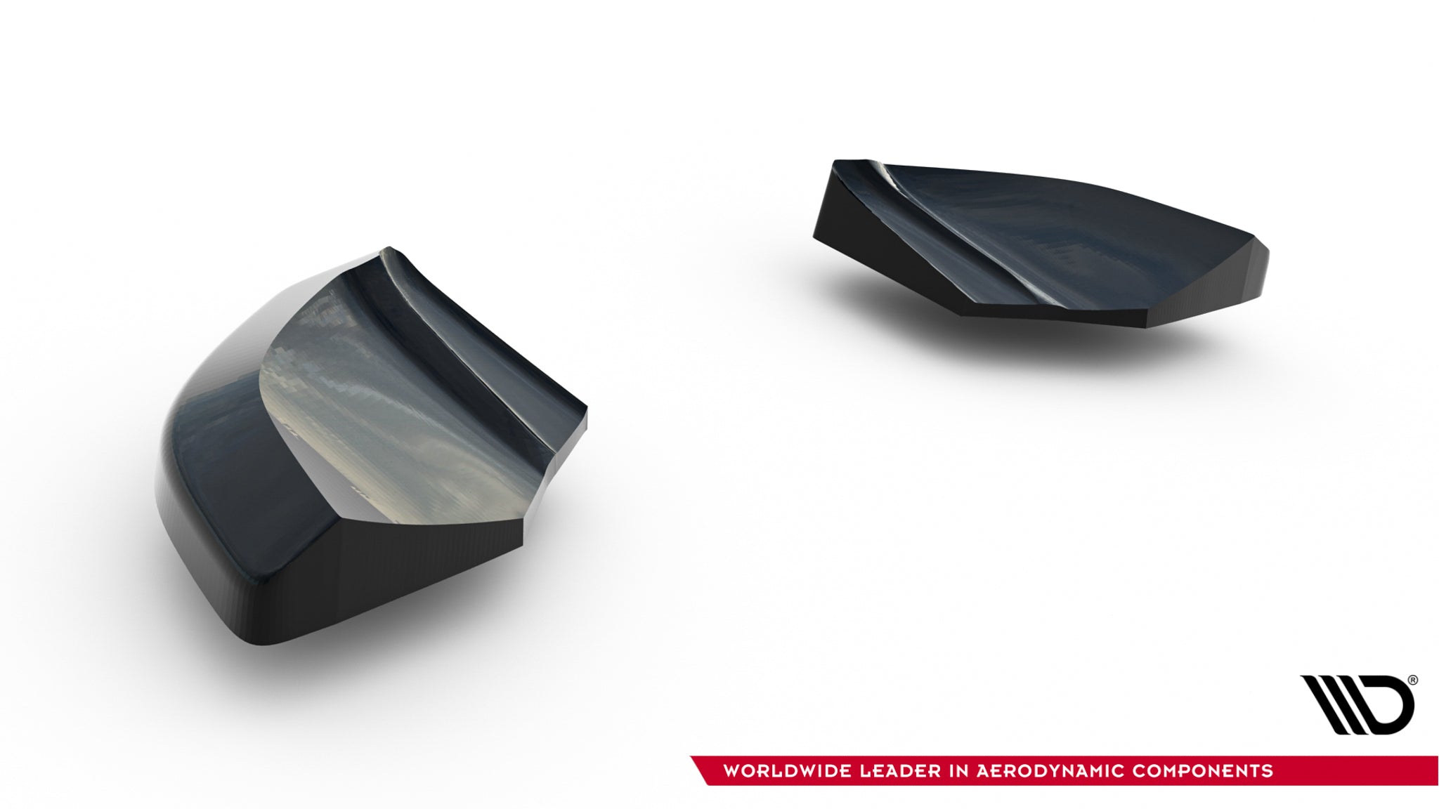 Maxton Design Heck Ansatz Flaps Diffusor V.2 passend für Abarth 500 Mk1 schwarz Hochglanz