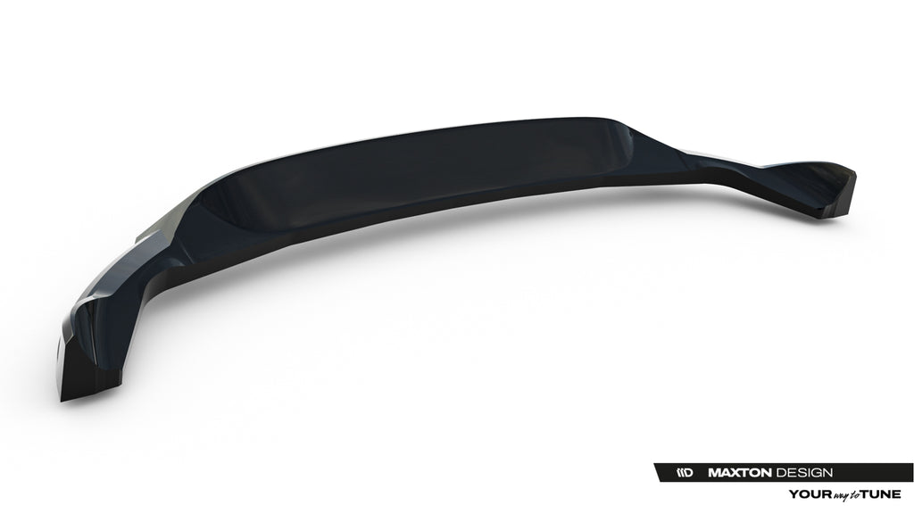 Maxton Design Street+ Spoilerlippe Front Ansatz Passend für Land Rover Discovery Hse Mk5 Facelift Schwarz Hochglanz