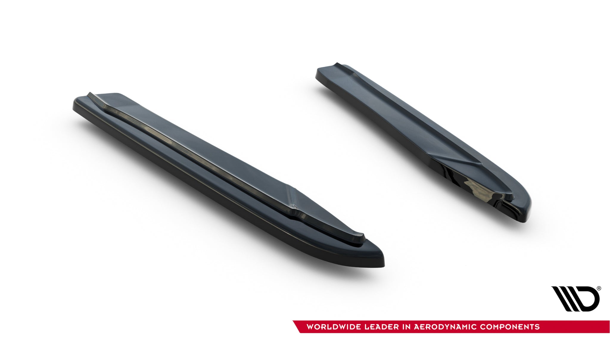 Maxton Design Heck Ansatz Flaps Diffusor passend für Skoda Octavia RS Mk3 / Mk3 FL Hatchback / Kombi schwarz Hochglanz