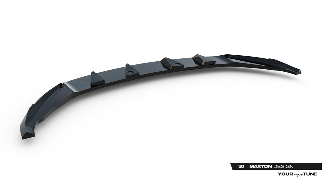 Maxton Design Street+ Spoilerlippe Front Ansatz passend für BYD Seal Mk1 schwarz Hochglanz
