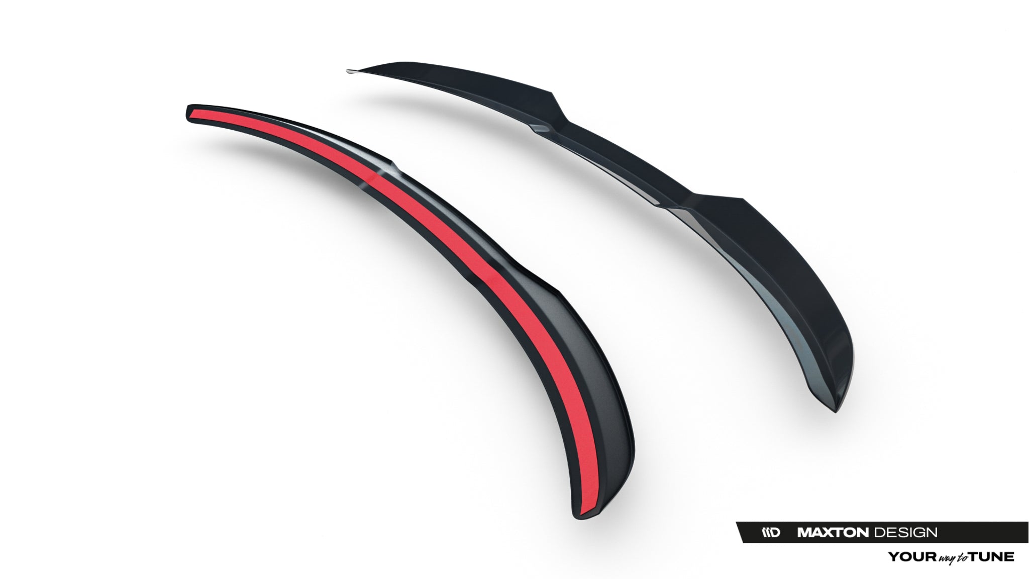 Maxton Design Heckspoiler Lippe Opel Grandland Mk1 Schwarz Hochglanz