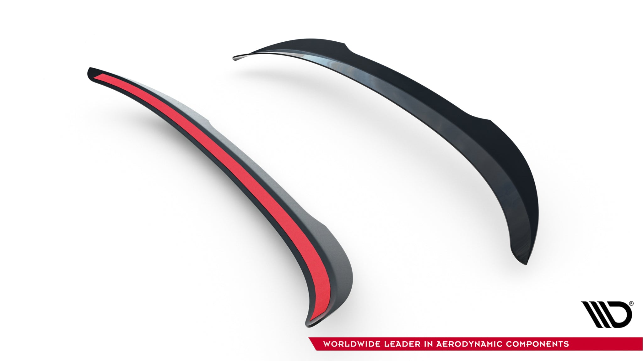 Maxton Design Spoiler CAP passend für Abarth 500 Mk1 schwarz Hochglanz