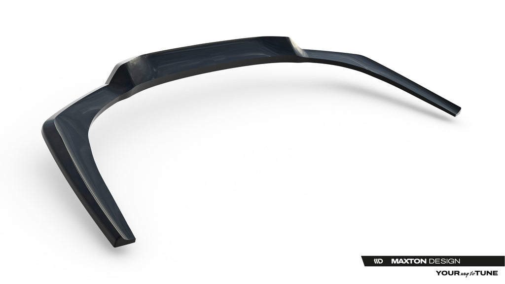 Maxton Design Street+ Mittlerer Diffusor RACE passend für BMW 8 Coupe M-Paket G15 schwarz Hochglanz
