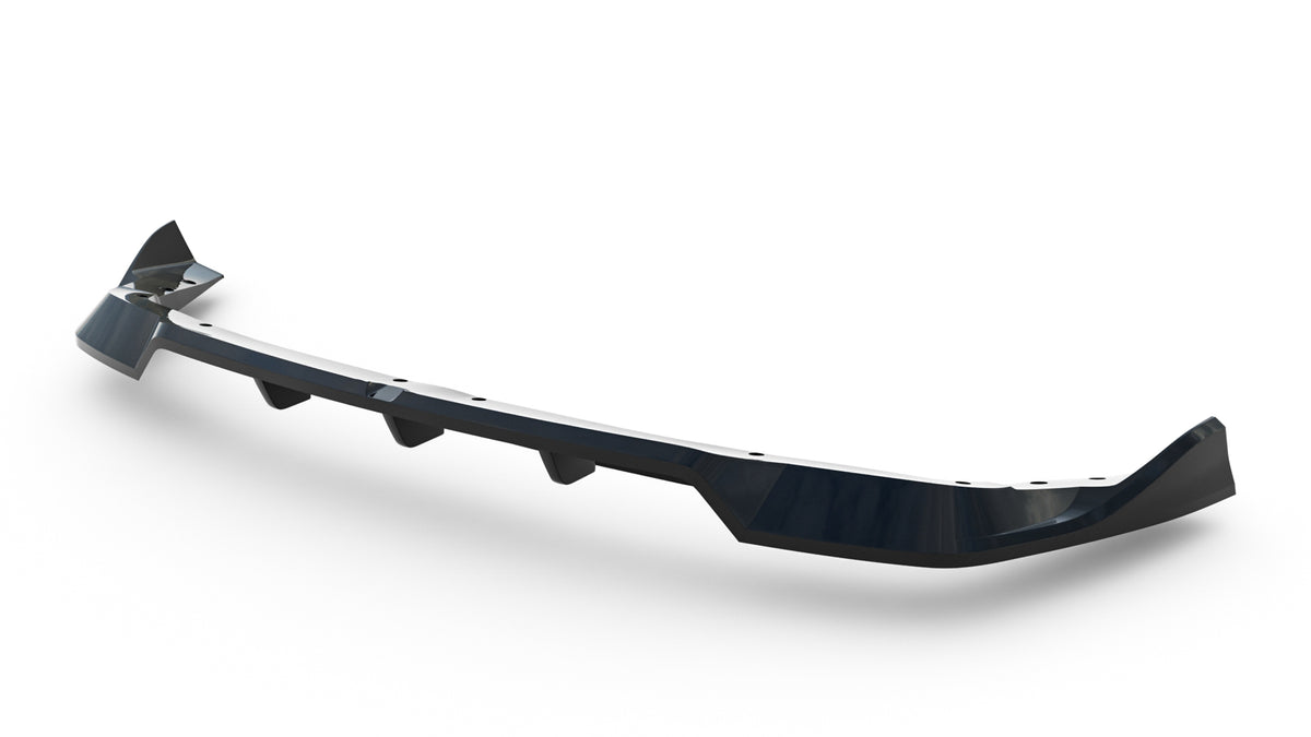 Maxton Design Street+ Mittlerer Diffusor RACE für MG ZS Mk2 [2024-] | Schwarz Hochglanz | ABS-Kunststoff
