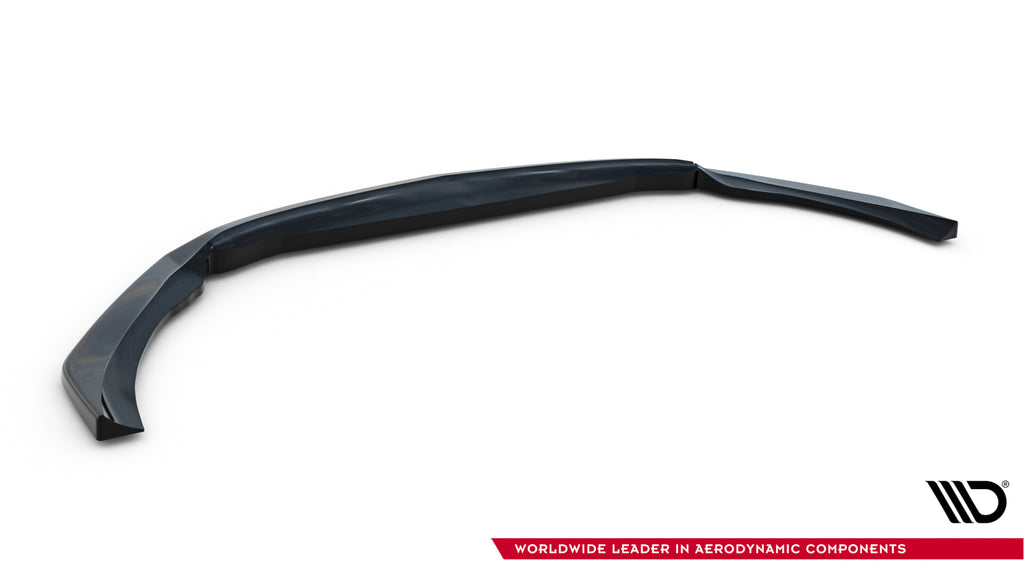 Maxton Design Street+ Spoilerlippe Front Ansatz V.4 passend für Mercedes-AMG CLA 45 Aero C118 schwarz Hochglanz