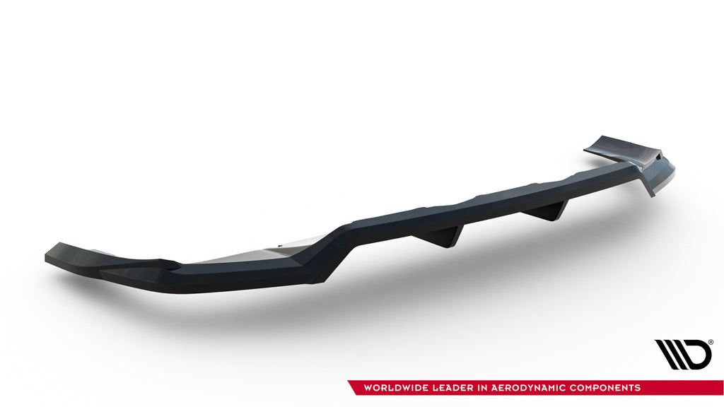 Maxton Design Street+ Mittlerer Diffusor RACE passend für MG HS Mk2 schwarz Hochglanz