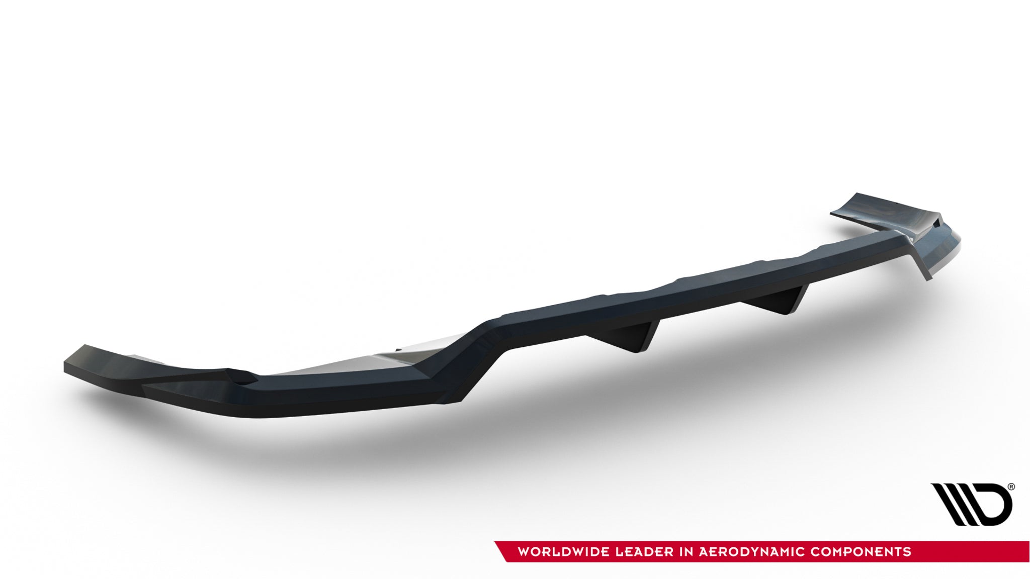 Maxton Design Street+ Mittlerer Diffusor RACE passend für MG HS Mk2 schwarz Hochglanz