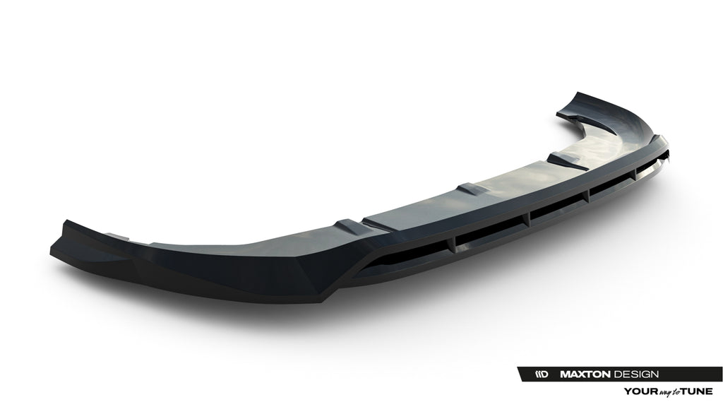 Maxton Design Street+ Spoilerlippe Front Ansatz passend für Jaecoo 7 Mk1 schwarz Hochglanz