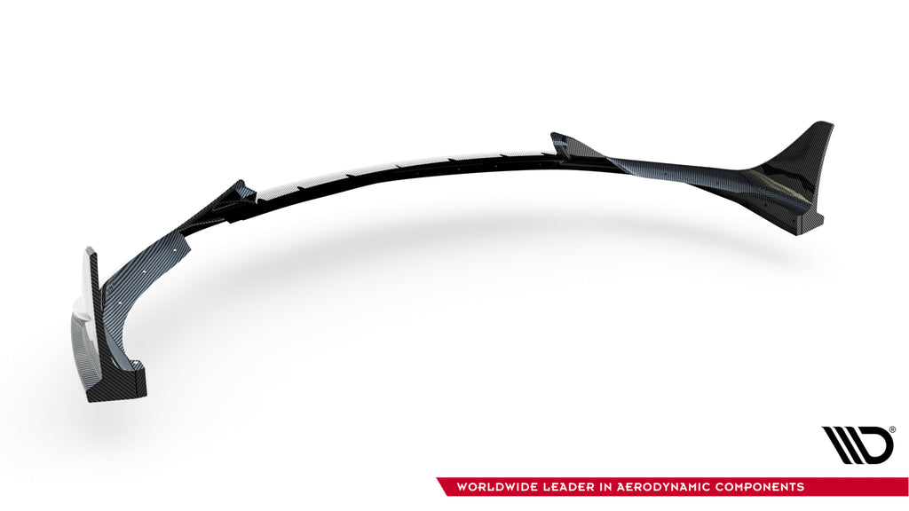 Maxton Design Prepreg Carbon Fiber Street+ Spoilerlippe Front Ansatz passend für Mercedes-AMG GT 63 / 55 / 63 S E Performance C192
