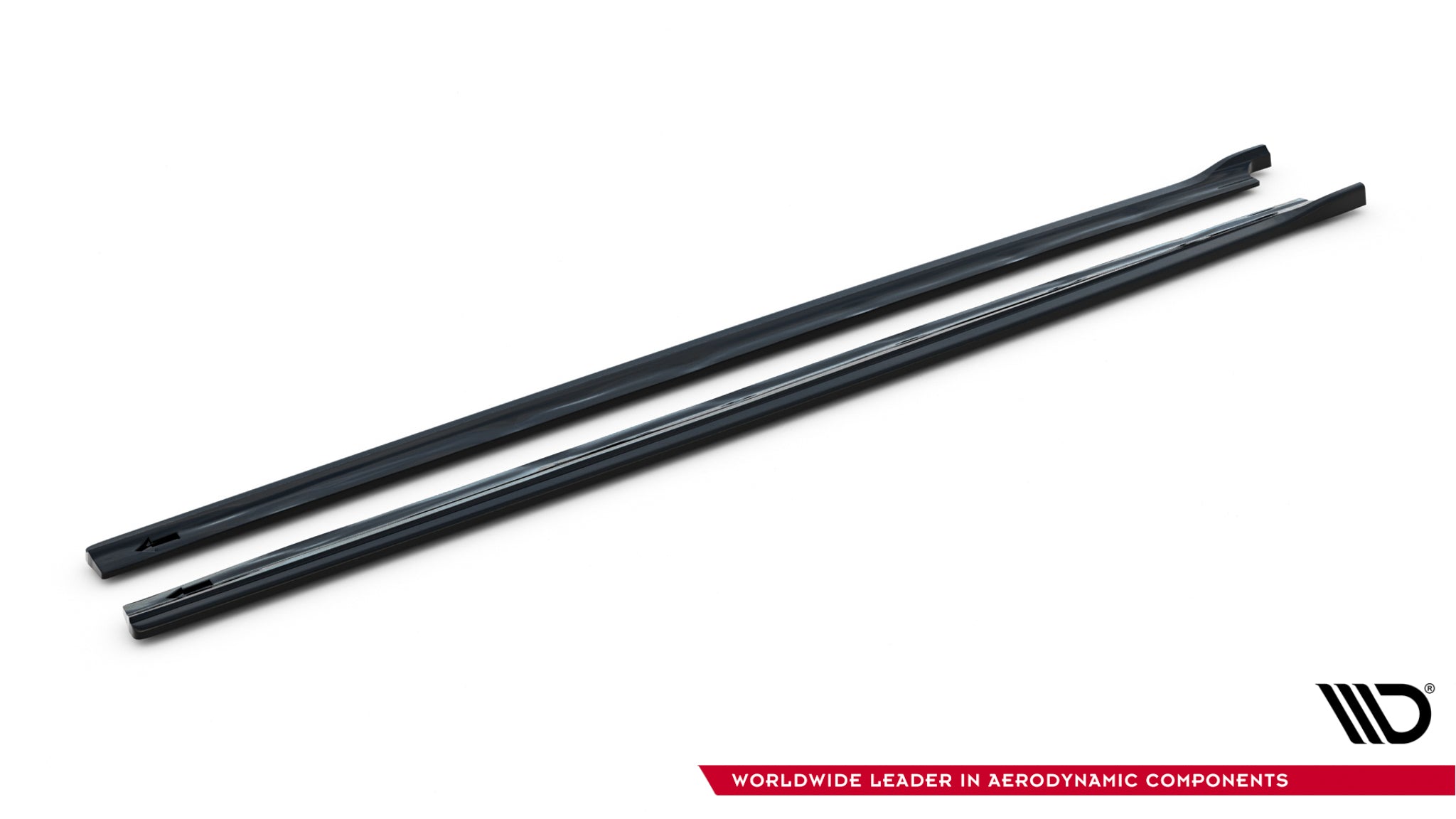 Maxton Design Street+ Seitenschweller Leisten passend für Peugeot Partner Maxi Mk3 schwarz Hochglanz