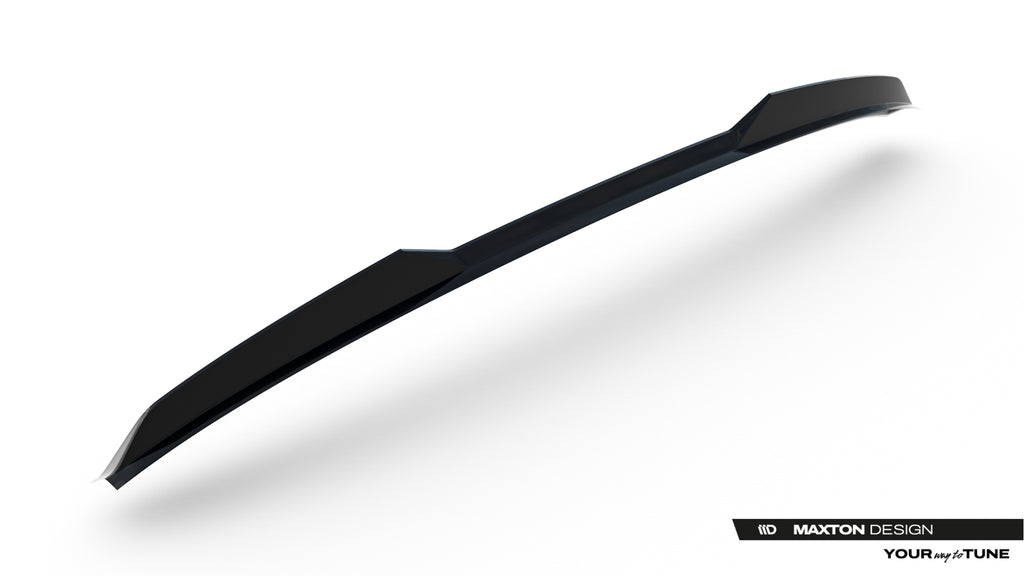 Maxton Design Spoiler CAP 3D passend für VW Jetta GLI Mk7 Facelift 2 schwarz Hochglanz