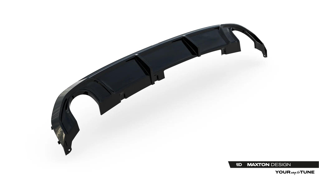 Maxton Design Diffusor Heck Ansatz passend für BMW 4er M-Paket Gran Coupe G26