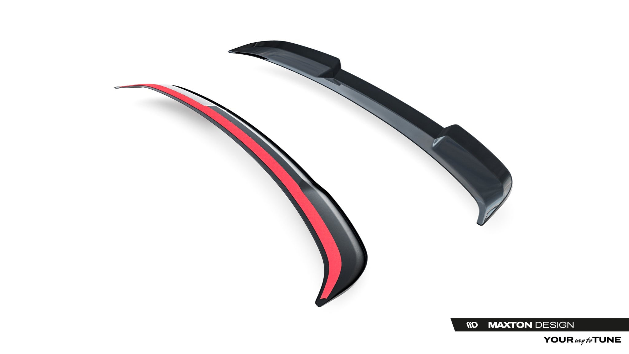 Maxton Design Spoiler CAP passend für BMW X2 M35i U10 schwarz Hochglanz