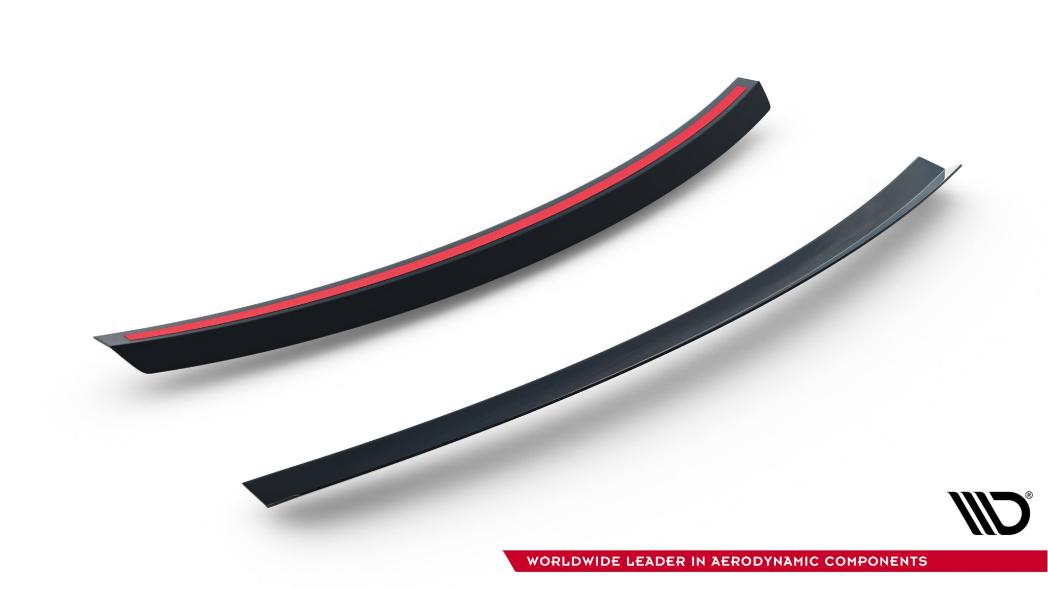 Maxton Design Untere Spoiler CAP passend für Honda Civic Type-R Mk10 / Mk10 Facelift schwarz Hochglanz