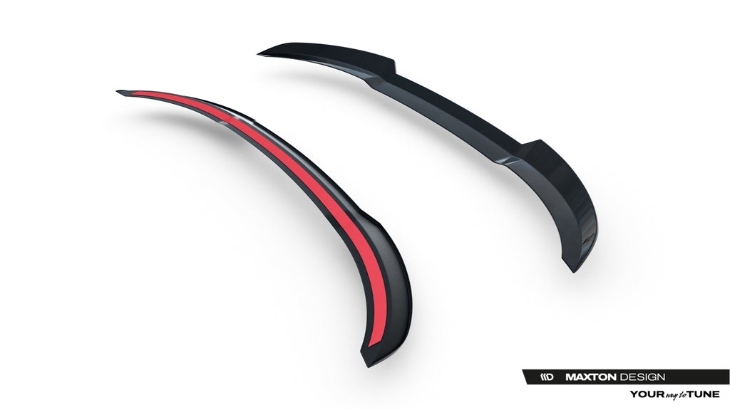Maxton Design Spoiler CAP passend für Lexus IS 500 Mk3 Facelift 2 (XE30) schwarz Hochglanz