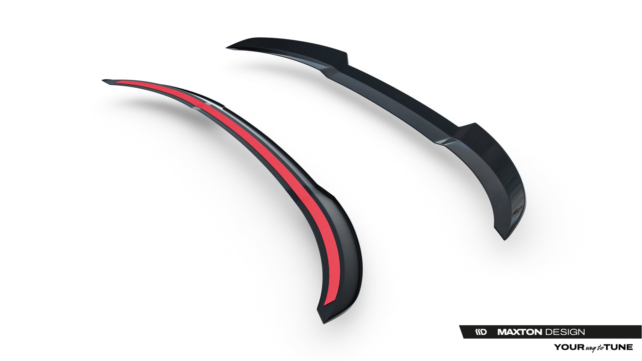 Maxton Design Spoiler CAP passend für Lexus IS 500 Mk3 Facelift 2 (XE30) schwarz Hochglanz