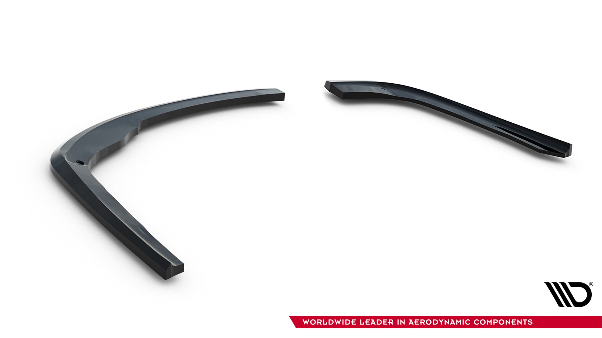 Maxton Design Heck Ansatz Flaps Diffusor V.2 passend für BMW 3er GT M-Paket F34 schwarz Hochglanz