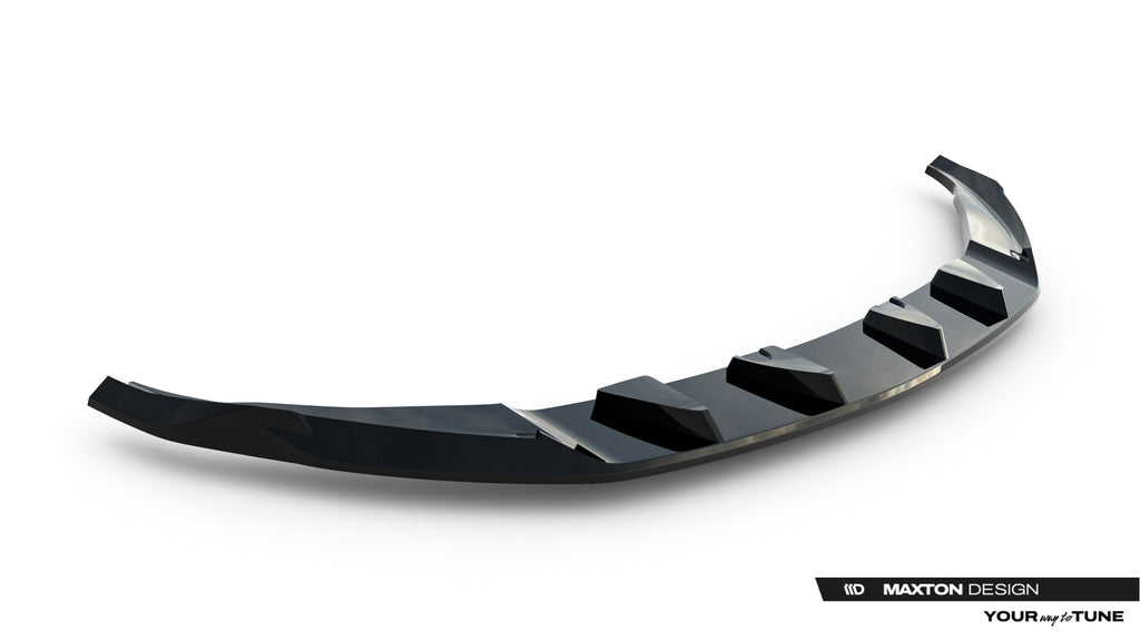 Maxton Design Street+ Spoilerlippe Front Ansatz passend für BYD Seal Mk1 schwarz Hochglanz