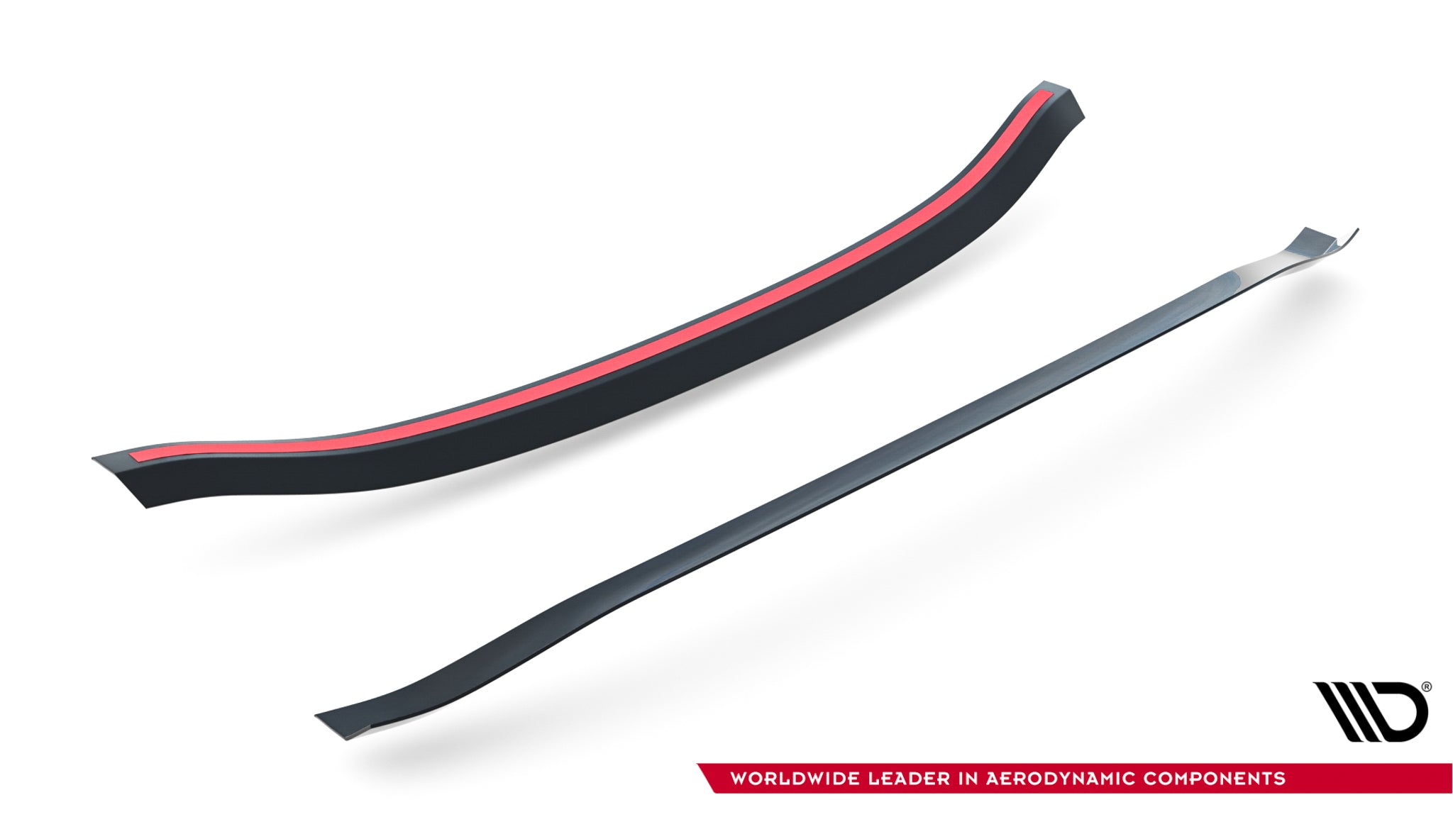 Maxton Design OBERER Spoiler CAP V.1 passend für Honda Civic Type-R Mk10 / Mk10 Facelift schwarz Hochglanz