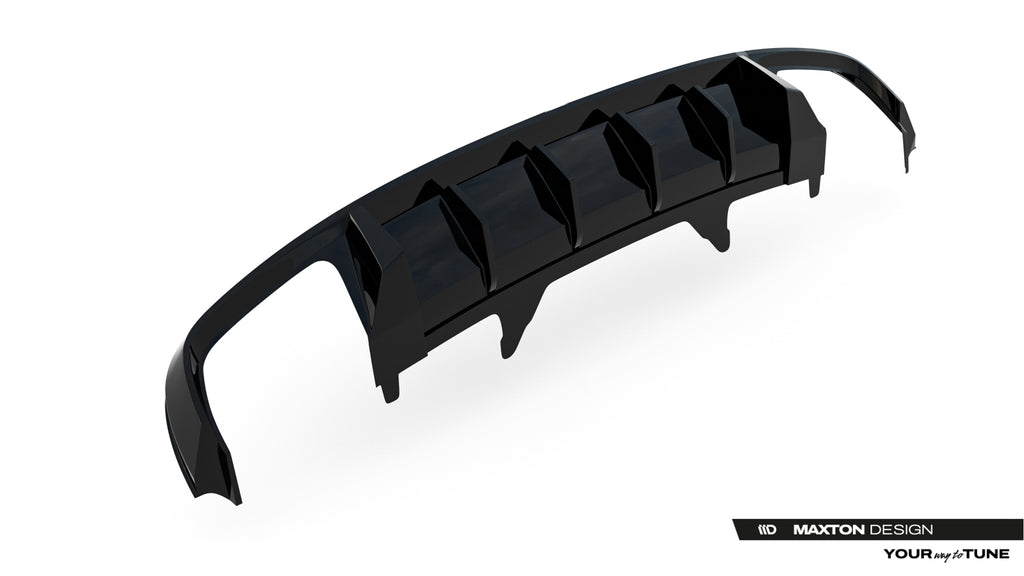Maxton Design Diffusor Heck Ansatz passend für Audi S4 Limousine / Avant B9