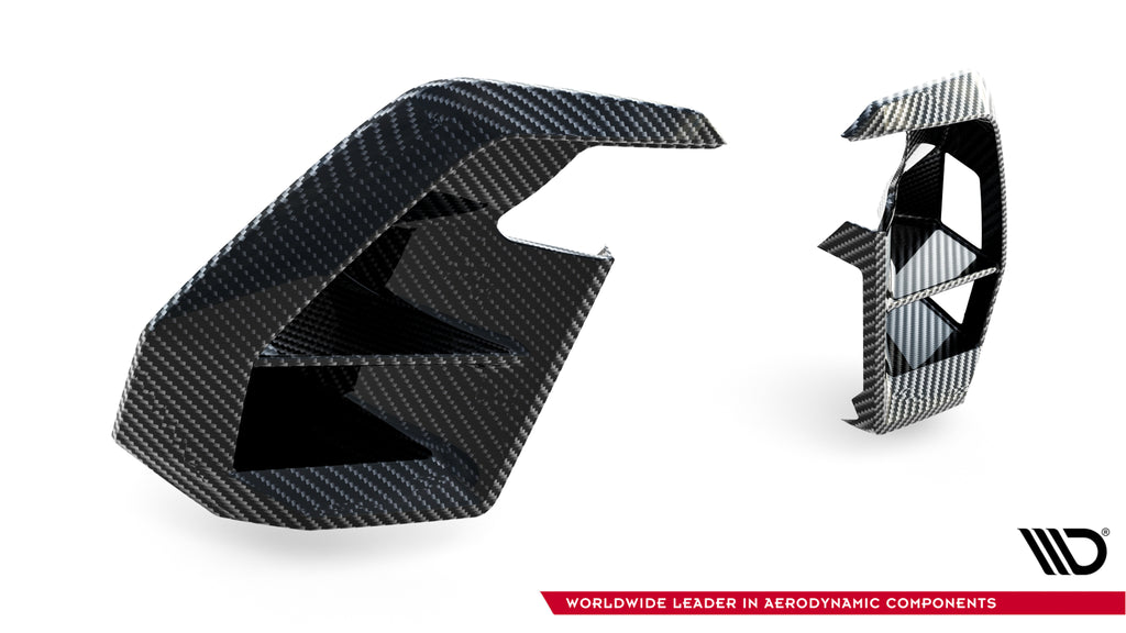 Maxton Design Prepreg Carbon Front Bumper Side Vents BMW X7 M-Paket G07 Facelift für BMW X7 G07 Facelift