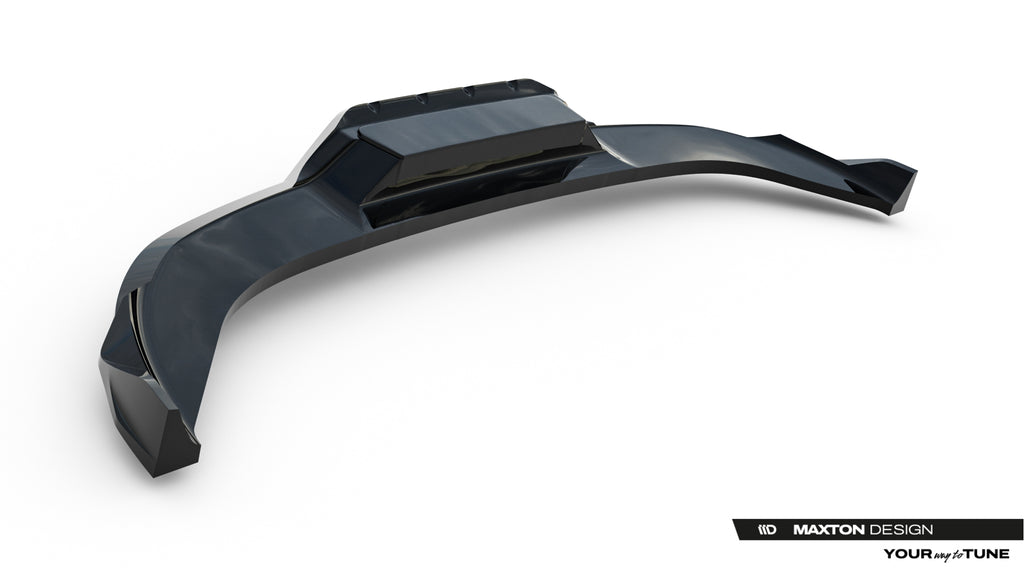 Maxton Design Street+ Mittlerer Diffusor RACE passend für V.1 Cupra Terramar Mk1 (Version ohne Anhängerkupplung) schwarz Hochglanz
