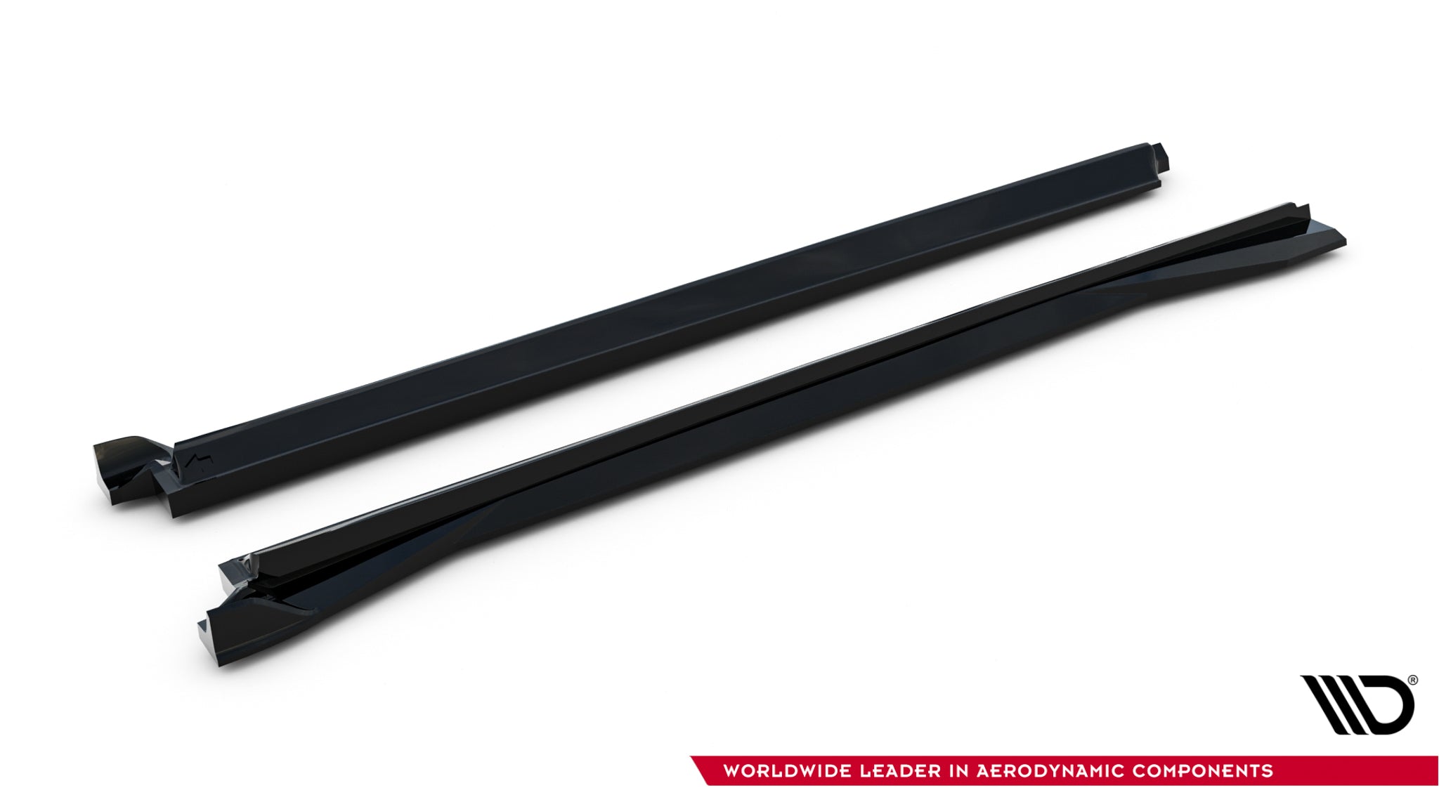Maxton Design Street+ Seitenschweller Leisten passend für Audi RSQ8 Mk1 Facelift schwarz Hochglanz
