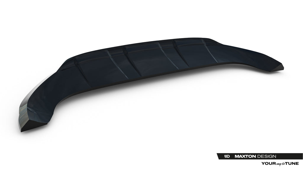 Maxton Design Street+ Spoilerlippe Front Ansatz V.2 passend für Mercedes-Benz GLS AMG-Line X167 schwarz Hochglanz