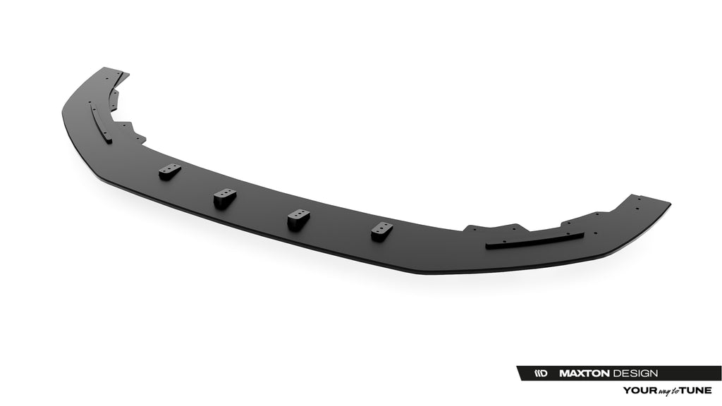 Maxton Design Street Pro Street+ Spoilerlippe Front Ansatz passend für Cupra Leon ST / Hatchback Mk1 Facelift