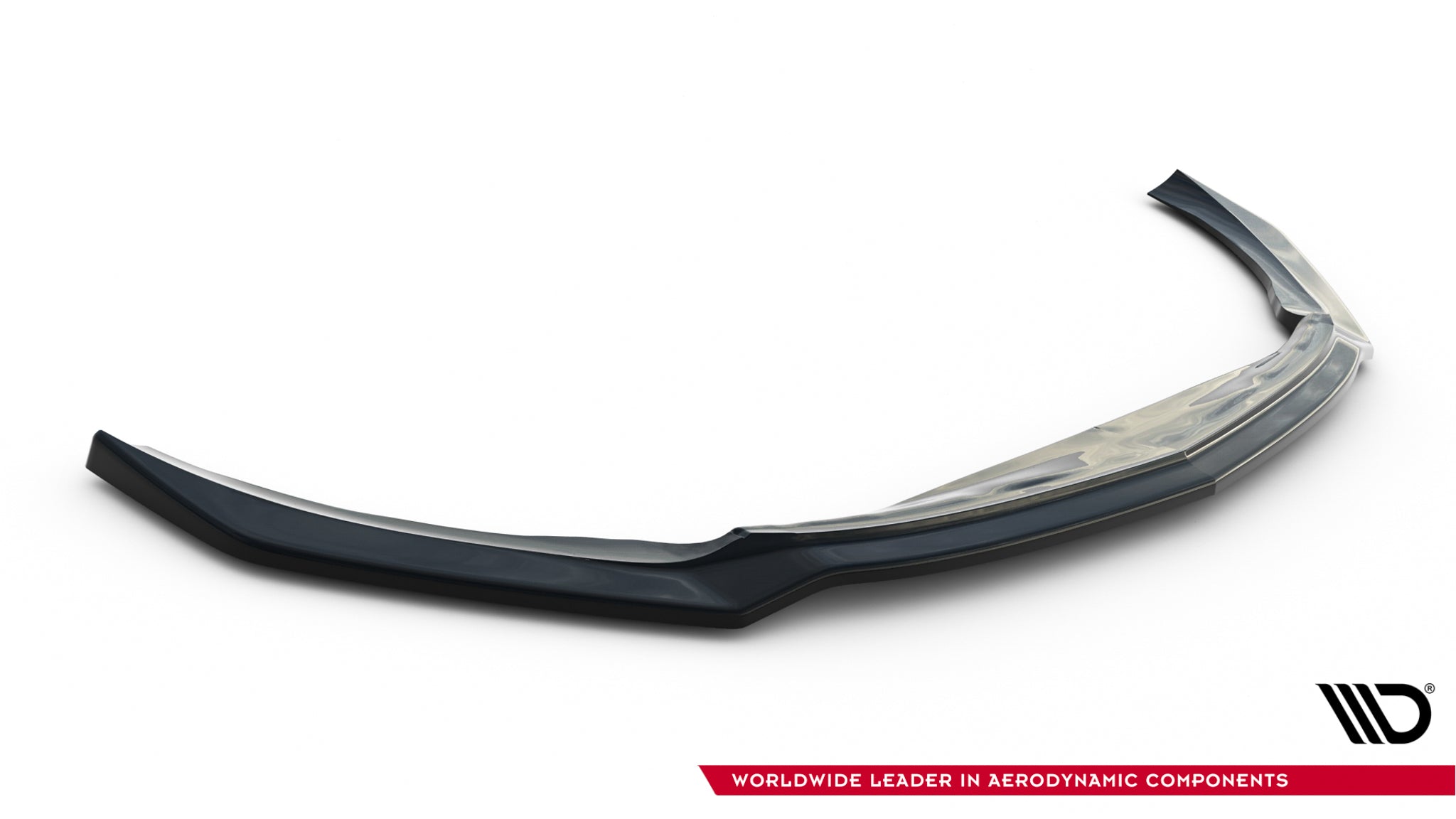 Maxton Design Street+ Spoilerlippe Front Ansatz V.4 passend für Mercedes-AMG CLA 45 Aero C118 schwarz Hochglanz