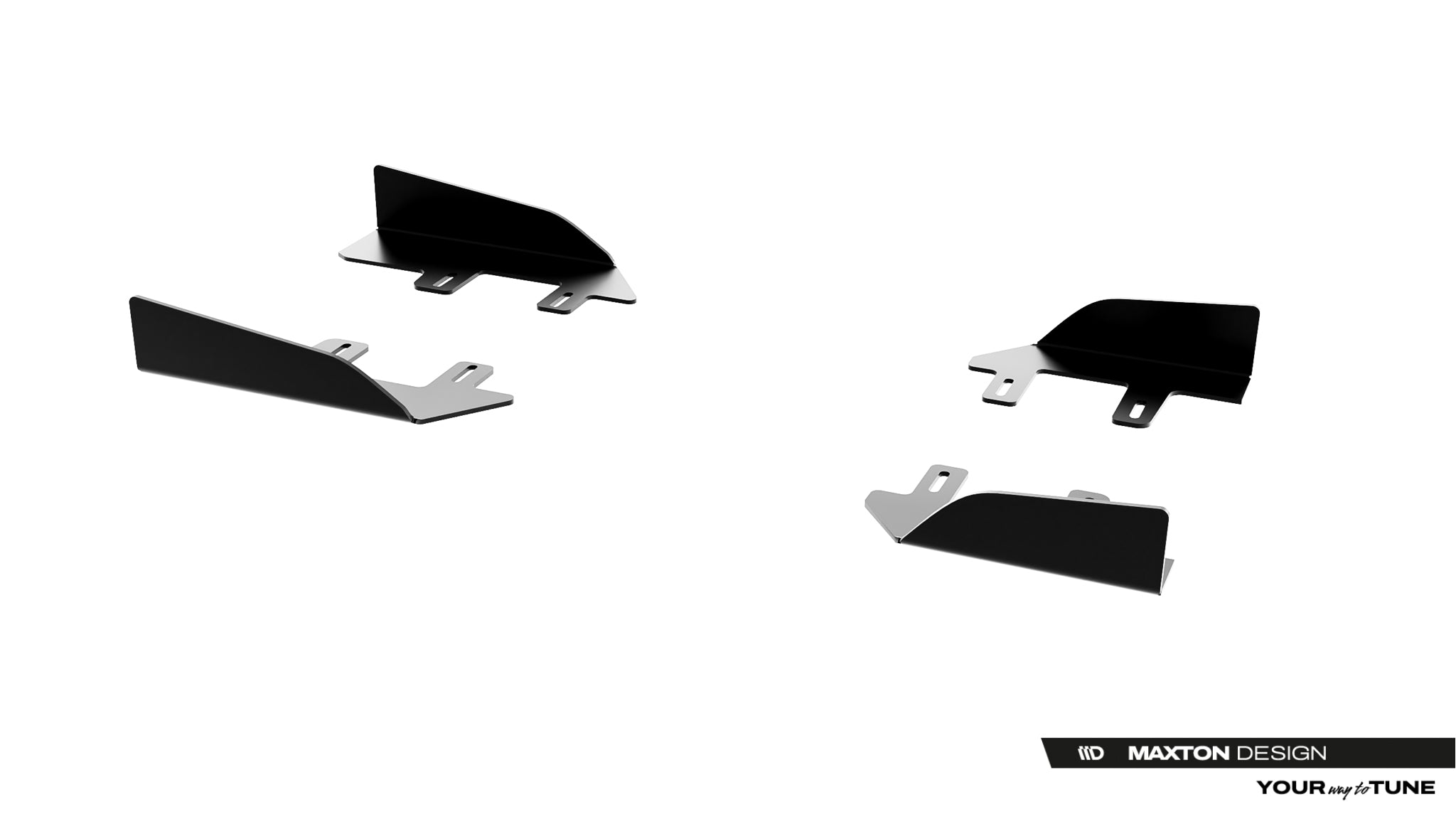 Maxton Design Seitenschweller Flaps passend für Cupra Leon ST / Hatchback Aero Mk1 / Mk1 Facelift schwarz Hochglanz