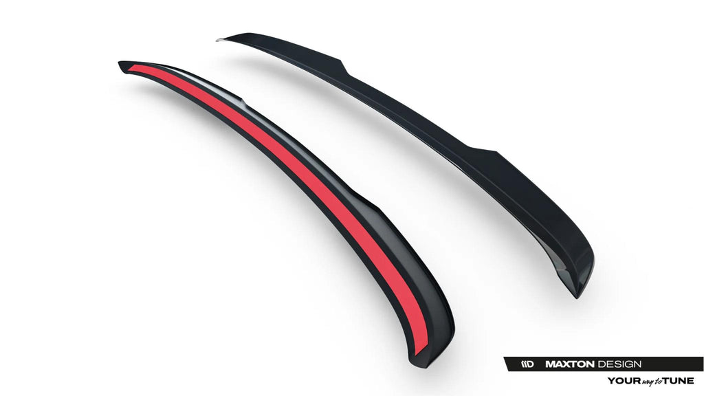 Maxton Design Spoiler CAP passend für Jeep Grand Cherokee L Mk5 schwarz Hochglanz