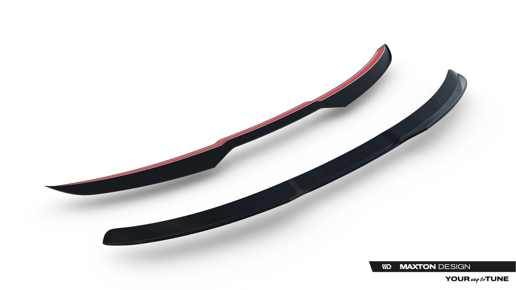 Maxton Design Heckspoiler Lippe Opel Grandland Mk1 Schwarz Hochglanz