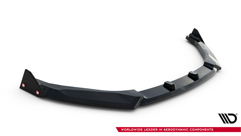 Maxton Design Street+ Spoilerlippe Front Ansatz V.1 + Flaps passend für Subaru BRZ Mk2