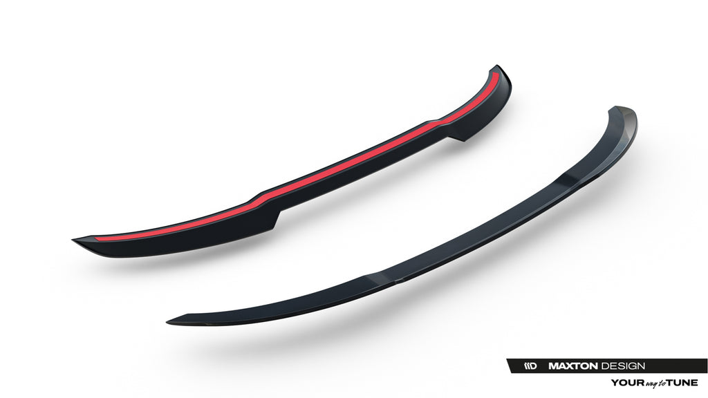 Maxton Design Spoiler CAP passend für Lexus IS 500 Mk3 Facelift 2 (XE30) schwarz Hochglanz