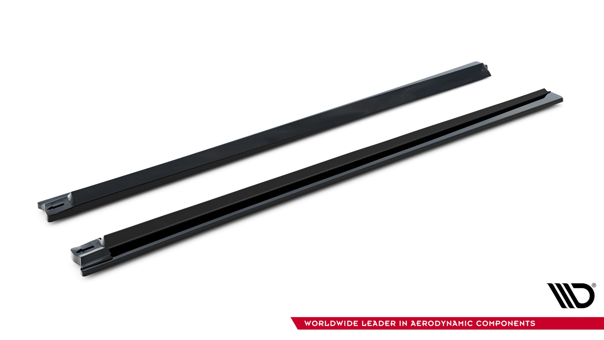 Maxton Design Street+ Seitenschweller Leisten passend für V.1 passend für Audi Q8 S-line / SQ8 Mk1 Facelift schwarz Hochglanz