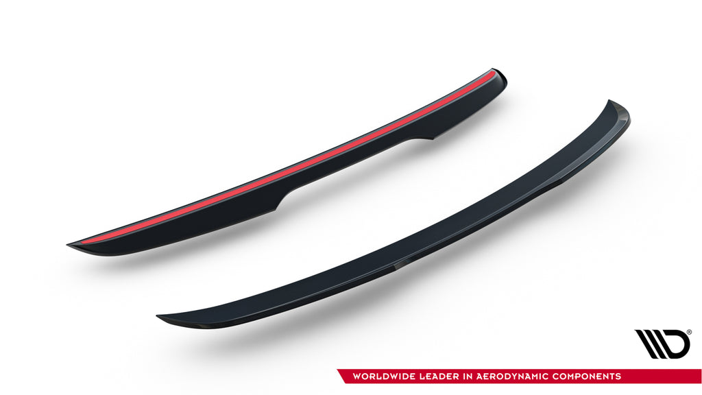 Maxton Design Spoiler CAP passend für BMW X2 M-Paket / iX2 U10 schwarz Hochglanz