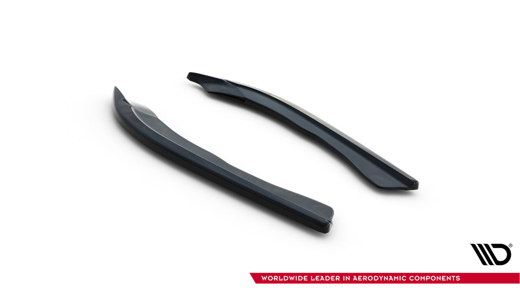 Maxton Design Heck Ansatz Flaps Diffusor V.7 passend für BMW 4er M-Paket G22 / G23 / G22 Facelift / G23 Facelift schwarz Hochglanz