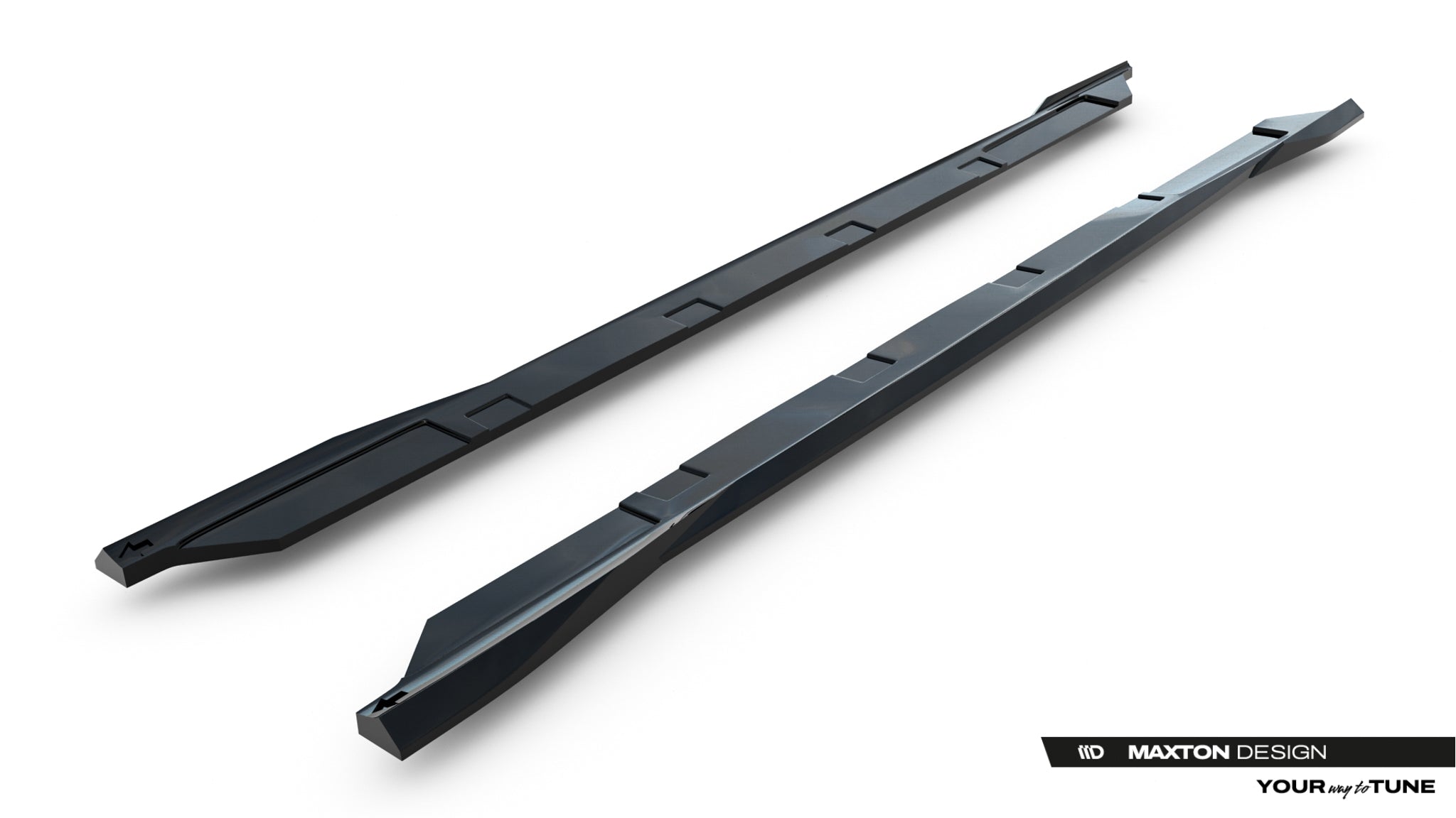 Maxton Design Street+ Seitenschweller Leisten passend für BYD Seal Mk1 schwarz Hochglanz