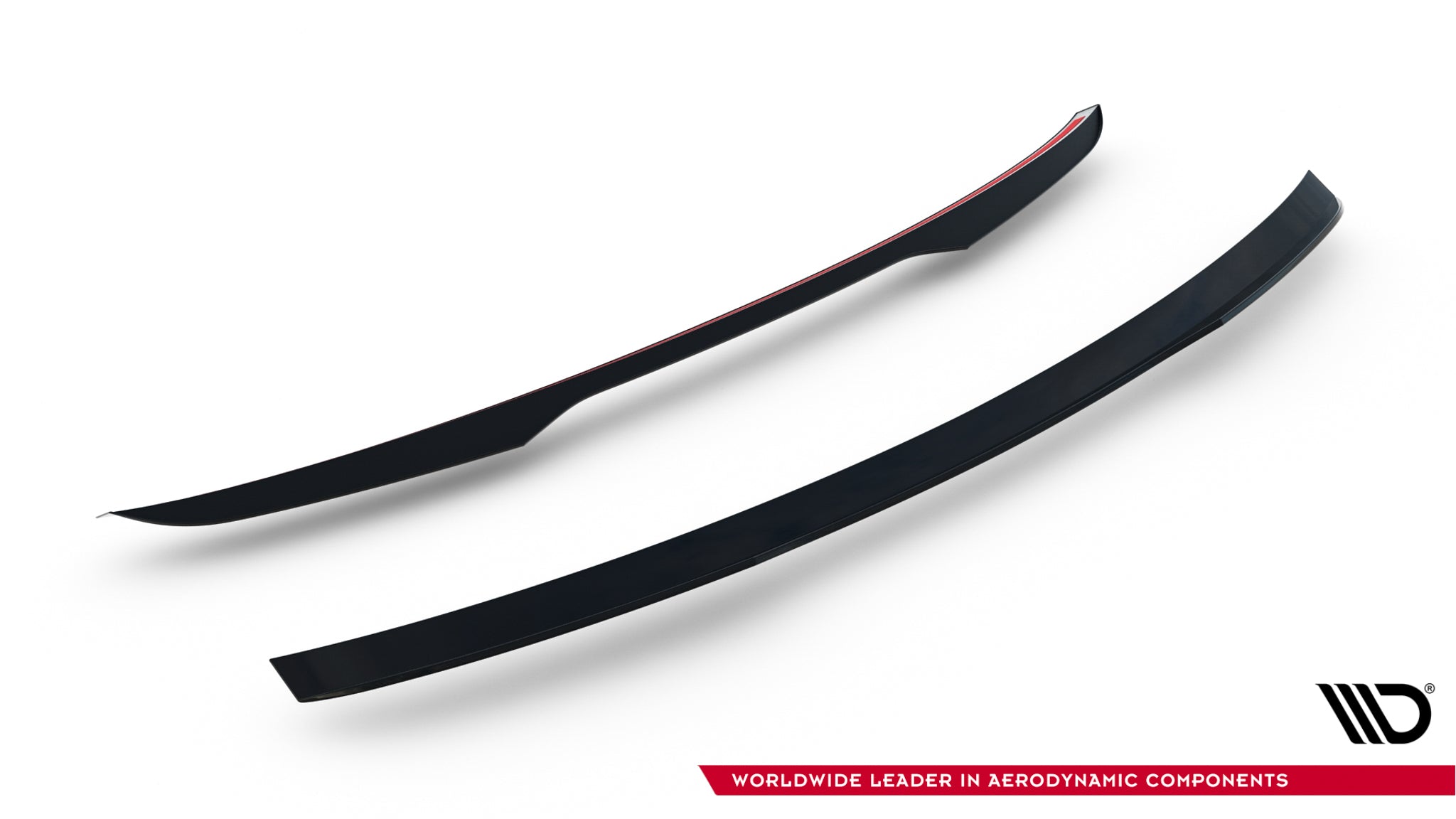 Maxton Design Niedriger Spoiler CAP passend für MG HS Mk2 schwarz Hochglanz