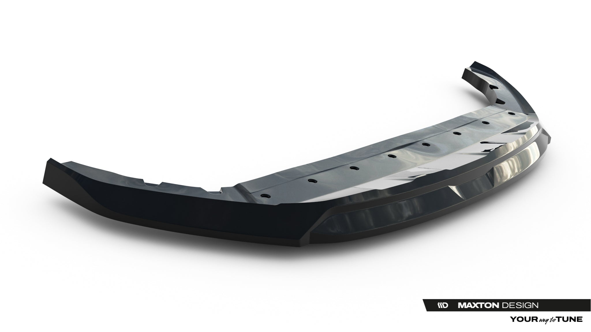 Maxton Design Street+ Spoilerlippe Front Ansatz V.2 passend für BYD Seal U Mk1 schwarz Hochglanz