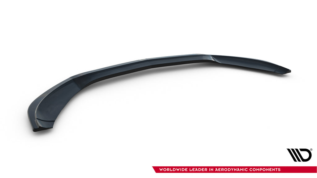 Maxton Design Street+ Spoilerlippe Front Ansatz V.1 passend für Mercedes- Benz C Coupe AMG-Line C205 schwarz Hochglanz