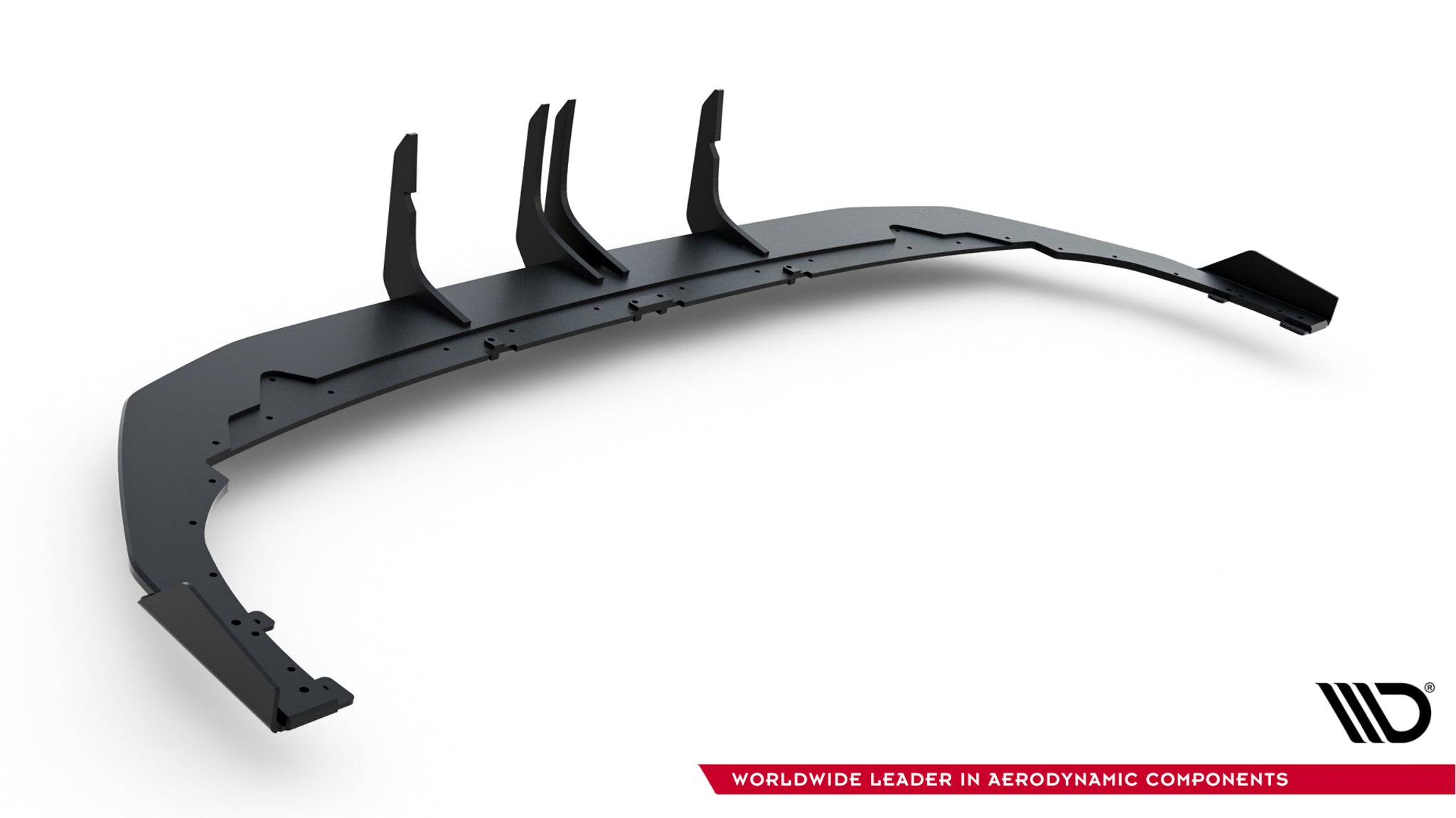 Maxton Design Street Pro Heckschürze + Flaps passend für Audi RS3 Limousine 8Y Facelift schwarz Hochglanz
