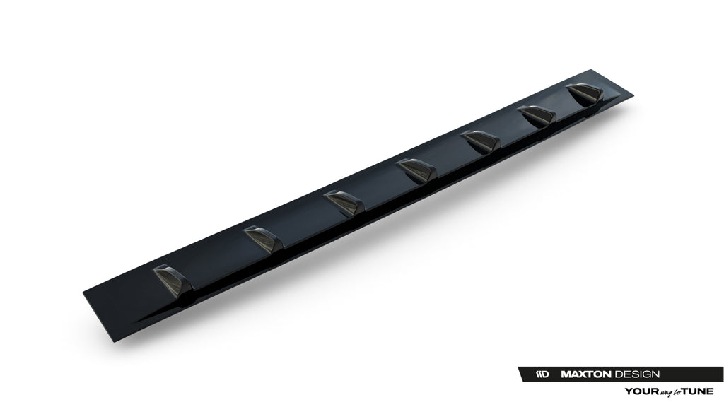Maxton Design Heckscheiben Spoiler passend für Subaru WRX STI Mk2 schwarz Hochglanz