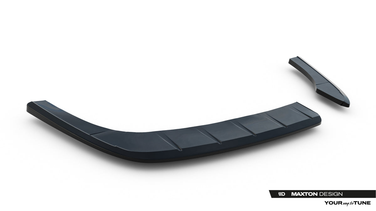 Maxton Design Heck Flaps für Hyundai i30 Mk3 Facelift [2020-] | Schwarz Hochglanz | ABS-Kunststoff