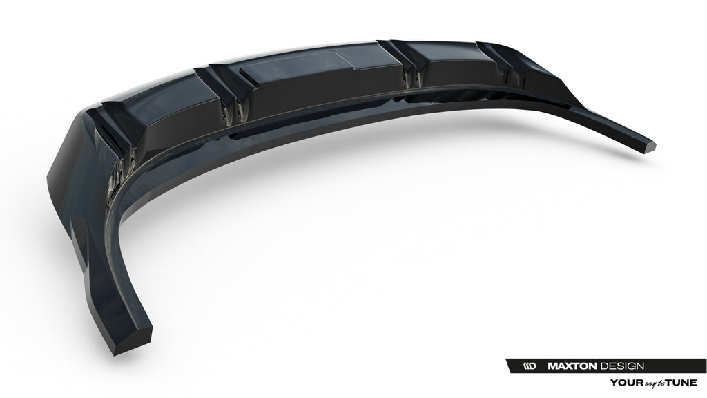 Maxton Design Street+ Mittlerer Diffusor RACE passend für Cupra Tavascan Mk1 schwarz Hochglanz