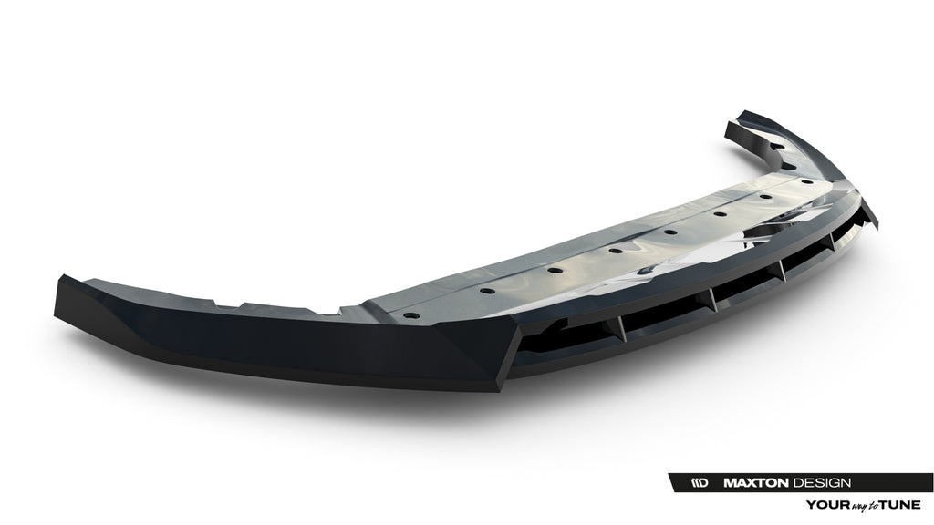 Maxton Design Street+ Spoilerlippe Front Ansatz V.1 passend für BYD Seal U Mk1 schwarz Hochglanz