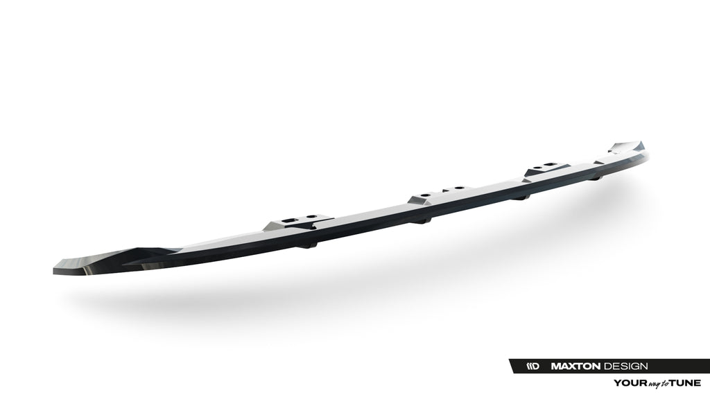 Maxton Design Street+ Mittlerer Diffusor RACE passend für Cupra Born Mk1 schwarz Hochglanz