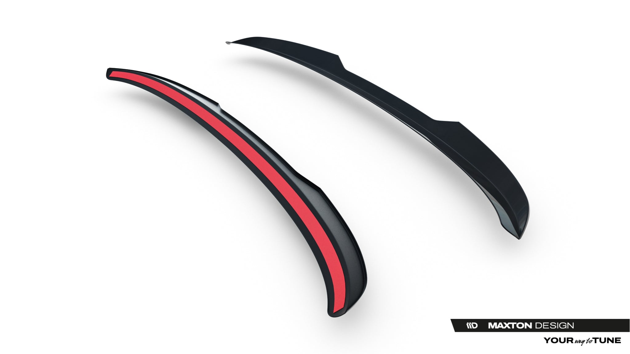 Maxton Design Spoiler CAP passend für Jaecoo 7 Mk1 schwarz Hochglanz